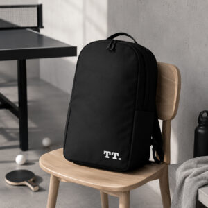 TT. Tischtennis Rucksack (20L) – minimalistisch & wasserfest